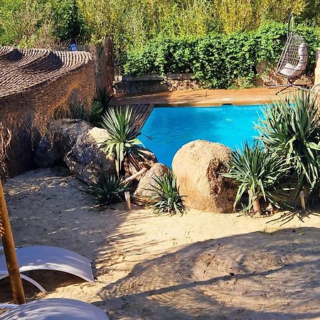 Complejo Oasis Beach Sobre El Rio Huerta  Luaran gambar